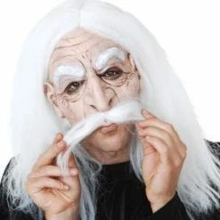 Dr. Toms Half Mask - Old Man With White Hair