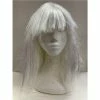 Upstage Dancewear & Costume Factory Ex Hire Wigs- Silver Wig With Fringe