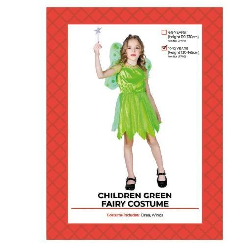 Discount 👏 JD Party Green Fairy Tinkerbelle Costume - Childrens 🔥 3 JD Party Green Fairy Tinkerbelle Costume - Childrens