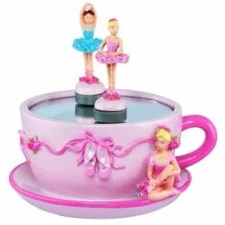 Pink Poppy Drink Bottles / Mugs Music Ballerina Tea Cup