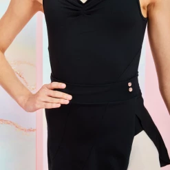 Claudia Dean ODILE MIDNIGHT BLACK SKIRT Dancewear