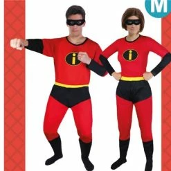 JD Party Red Super Hero - Adults
