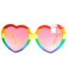JD Party Party Glasses - Rainbow Hearts