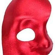 JD Party Masks & Masquerade Mask - Half Mask - Red
