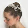 Studio 7 Dancewear Hair Accessories Winter Sparkle Hairpiece - Pearl White