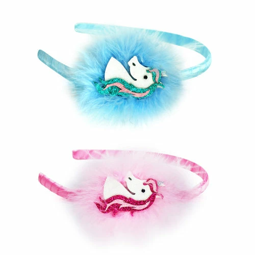 Flash Sale 🔔 Pink Poppy Fluffy Unicorn Headband 🎁 1 Pink Poppy Fluffy Unicorn Headband