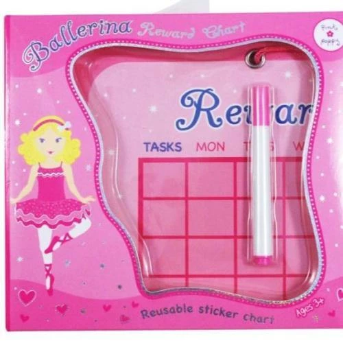 Brand new ๐ฅ Pink Poppy Ballerina Reward Chart Gifts ๐ 1 Pink Poppy Ballerina Reward Chart Gifts