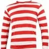 JD Party Wheres Wally? Striped Top (Adults)