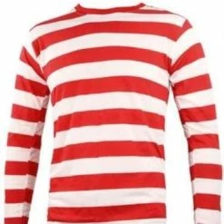 JD Party Wheres Wally? Striped Top (Adults)