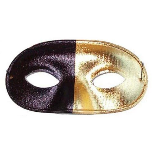 Budget 😀 Tom Foolery Mask - Bi Color Black/Gold 😍 1 Tom Foolery Mask - Bi Color Black/Gold