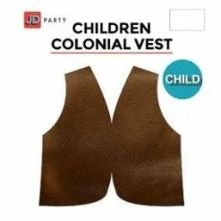 JD Party Children Colonial Vest Brown