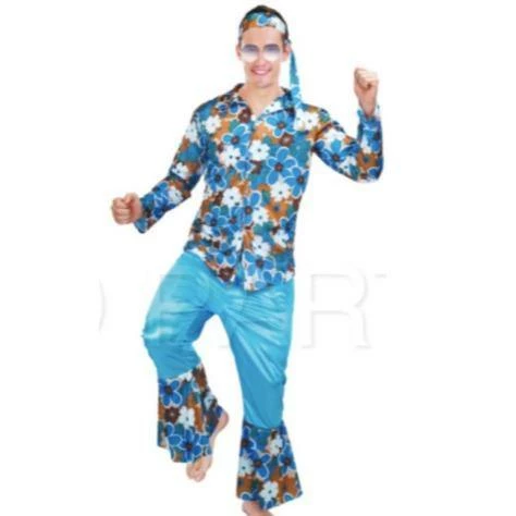 New ๐ JD Party Fancy ๐ Dress Costumes Hippie Man Costume โ๏ธ 1 JD Party Fancy Dress Costumes Hippie Man Costume