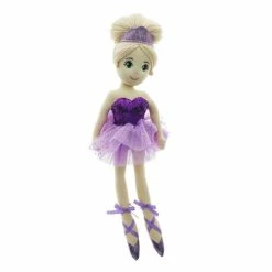 Cotton Candy Gifts Doll - Ballerina Purple Sequins /Cora