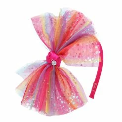 Pink Poppy Hair Accessories Barbie Rainbow Bow Headband