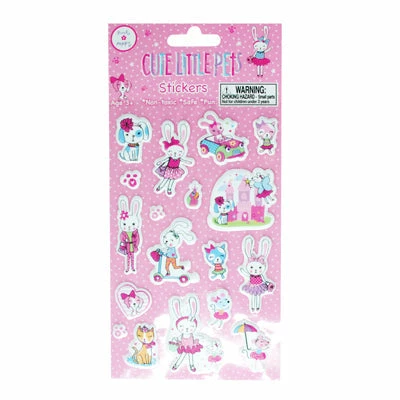 Top 10 ๐คฉ Pink Poppy Cute Little Pets Puffy Stickers ๐งจ 1 Pink Poppy Cute Little Pets Puffy Stickers