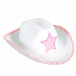 Upstage Dancewear & Costume Factory Cowboy Hats Cowboy Hat - Sequin Rim & Star