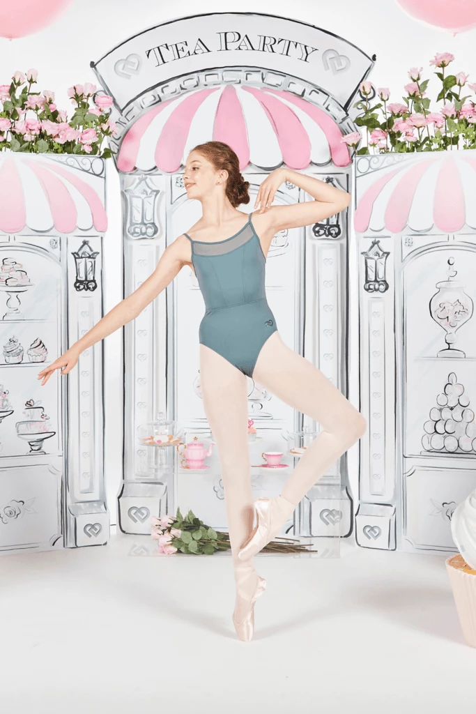 Promo ✨ Claudia Dean Earl Grey Alice Leotard Dancewear ⭐ 3 Claudia Dean Earl Grey Alice Leotard Dancewear