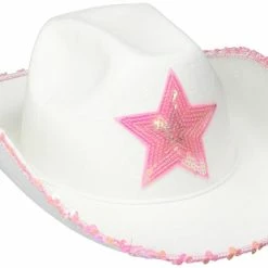 Upstage Dancewear & Costume Factory Cowboy Hats Cowboy Hat - Sequin Rim & Star