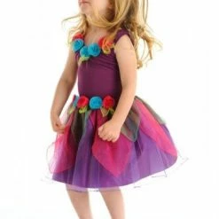 Fairy Girls Fairy Dresses & Accessories Deep Purple Maple Deluxe Fairy Dress