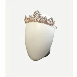Upstage Dancewear & Costume Factory The Anne Tiara - Rose Gold