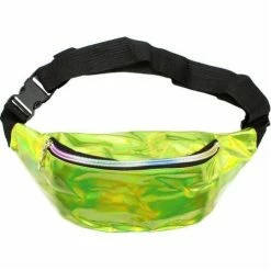 JD Party Bum Bag - Iridescent Lime