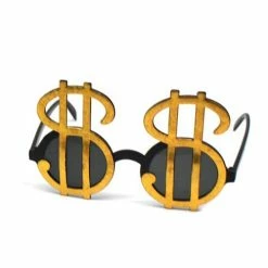 JD Party Party Glasses - Dollar Sign Dark Lense