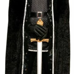 Forum Novelties Cape With Faux Fur Trim Black