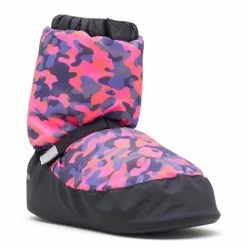 Upstage Dancewear & Costume Factory Warm Up Bootie - Camo Pink Shoes