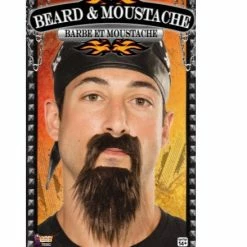 Forum Novelties Biker Beard & Moustache Beards & Moustaches