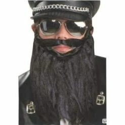 Forum Novelties Long Biker Beard & Moustache