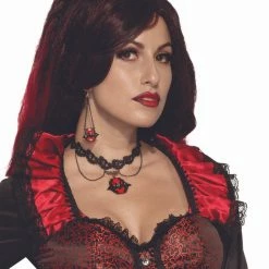 Forum Novelties Vampire-Necklace-Bat Halloween Costumes, Accessories, Makeup