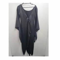 Upstage Dancewear & Costume Factory Ex-Hire Costume Morticia Dress With Split Size 12 (not Lycra) Halloween Costumes, Accessories, Makeup