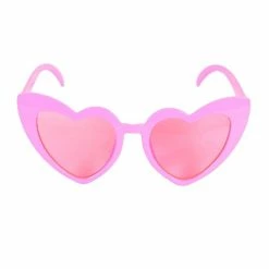 JD Party Funglasses - Pink Hearts