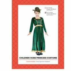 JD Party Ogre Princess Fiona Costume - Child Girls Costumes