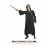 Upstage Dancewear & Costume Factory Adult Wizard Robe & Glasses - Green Slytherin