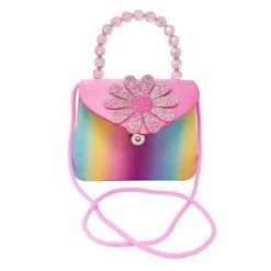 Pink Poppy Pixie Fairy Glittering Daisy Rainbow Fantasy Hard Handbag Dance Bags