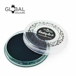 Global Colours Pride / Rainbow Costumes Makeup Face & Body Paint - Deep Green