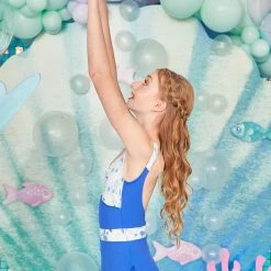 Claudia Dean Ocean Aquavine Skirt