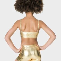 Studio 7 Dancewear Metallic Hot Shorts