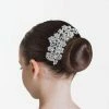 Studio 7 Dancewear Diamond Sparkle Hair Comb - Crystal White Hair Accessories