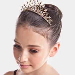 Studio 7 Dancewear Hair Accessories Gold Elsa Comb Tiara