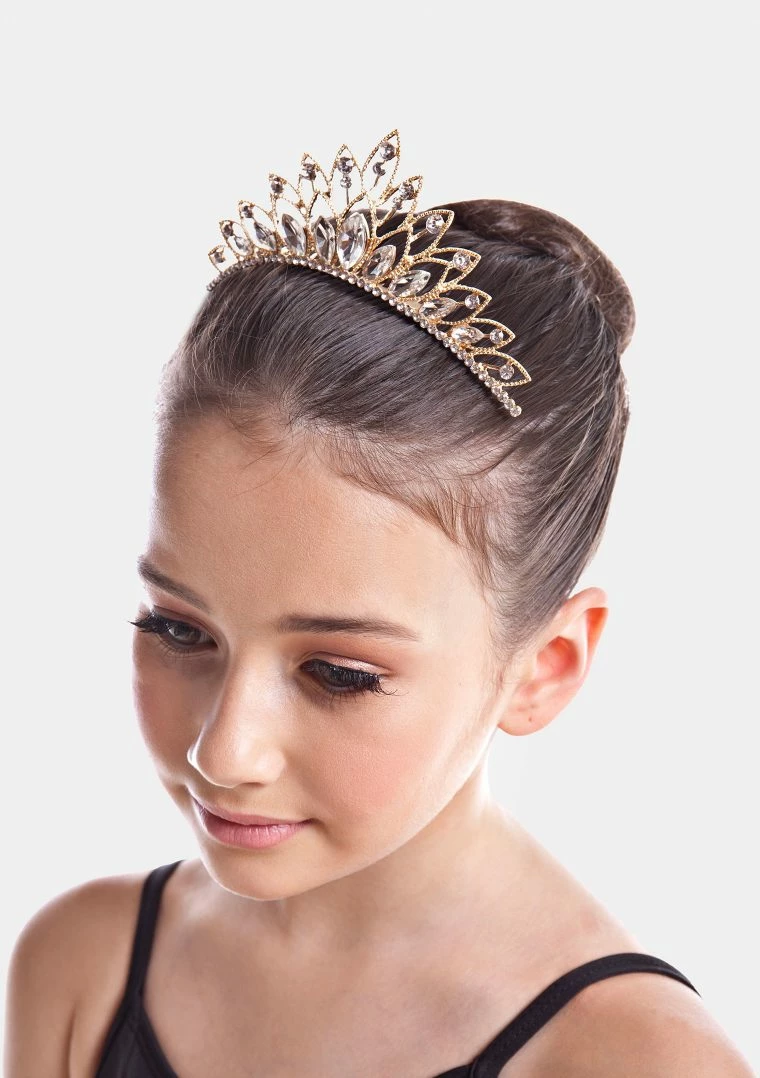 Discount ๐ Studio 7 Dancewear Hair Accessories Gold Elsa Comb Tiara ๐ 1 Studio 7 Dancewear Hair Accessories Gold Elsa Comb Tiara
