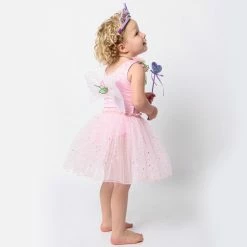 Fairy Girls Pink Fairy Dust Dress