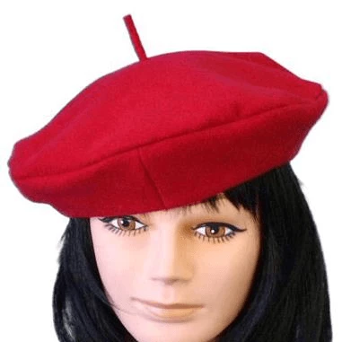 Cheap ๐ Carnival Products Beret - Red Wool โ 1 Carnival Products Beret - Red Wool