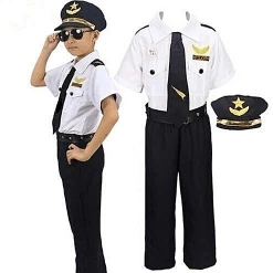 CMA Pilot - Childrens Costume Fancy Dress Costumes