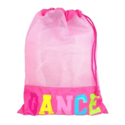 Pink Poppy Shoe Bag - Mesh