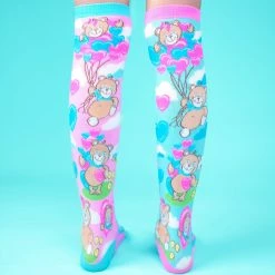 Mad Mia Love Is In The Bear Socks - Toddler Legwear / Hosiery