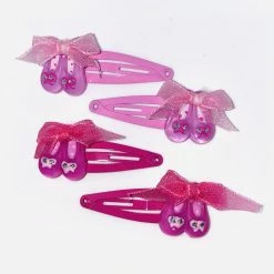 Pink Poppy Hair Clips - 2 Pkt Ballet Shoes