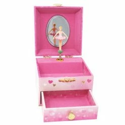 Pink Poppy Gifts Pirouette Princess Small Music Box