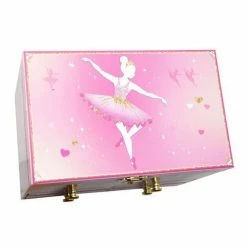 Pink Poppy Pirouette Princess Medium Music Box